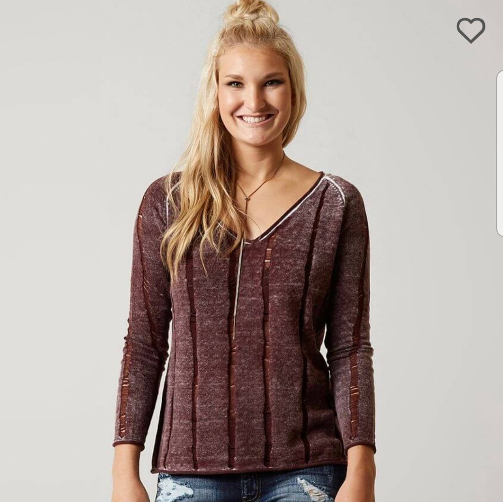 💖 Gimmicks Open weave Sweater